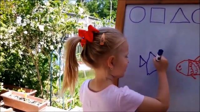 *Рисовательная Азбука* Рисуем Рыбок; *ART Alphabet*, -How to draw fishes смотреть онлайн