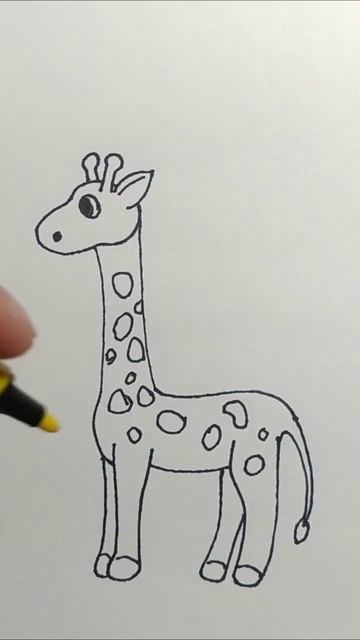 how to draw a giraffe смотреть онлайн