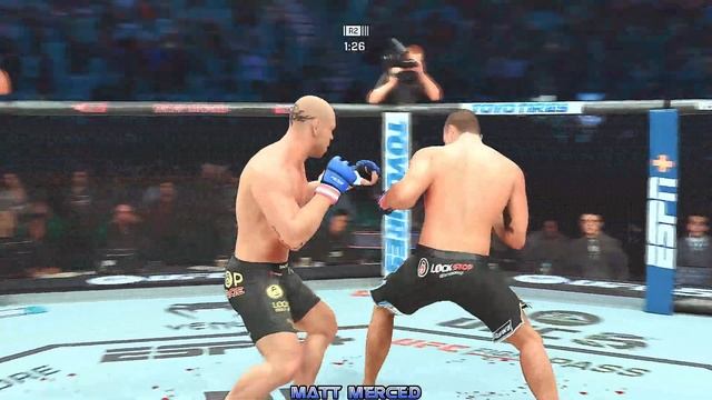 "Pride 33" Wanderlei Silva Vs. "Pride 33" Shogun Rua : EA Sports UFC 5 Simulations : UFC 5 (PS5) смотреть онлайн