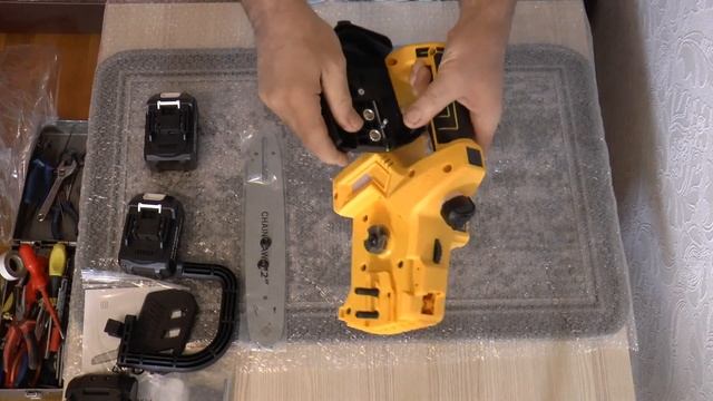 PATUOPRO - цепная аккумуляторная пила с AliExpress. смотреть онлайн