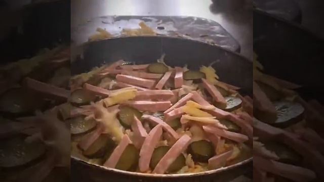 Быстрая пицца на сковороде. Вкусный завтрак, ужин или перекус... смотреть онлайн