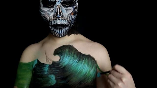 The Storm bodypainting process (Odyssey series) смотреть онлайн