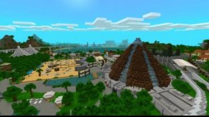 мир юрского периода в маинкрафт