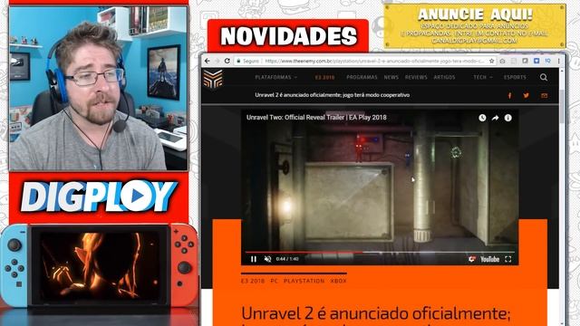 E3 2018 - "Anúncios" da EA para Nintendo Switch смотреть онлайн