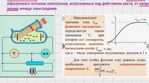 Уравнение Энштейна для фотоэффекта.