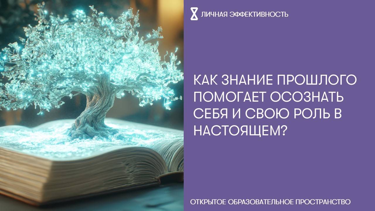 Как знание прошлого помогает осознать себя и свою роль в настоящем? смотреть онлайн