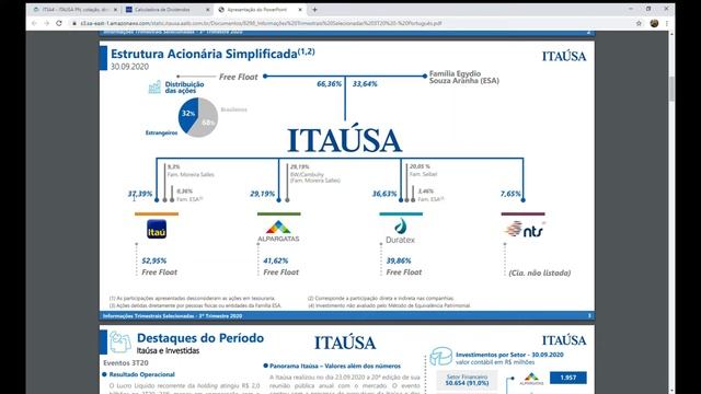 Itaúsa - Será que é uma boa empresa? смотреть онлайн