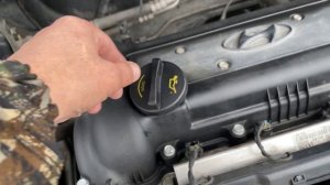 ДВС из Китая, тэст с маслозаливной крышкой. Солярис.