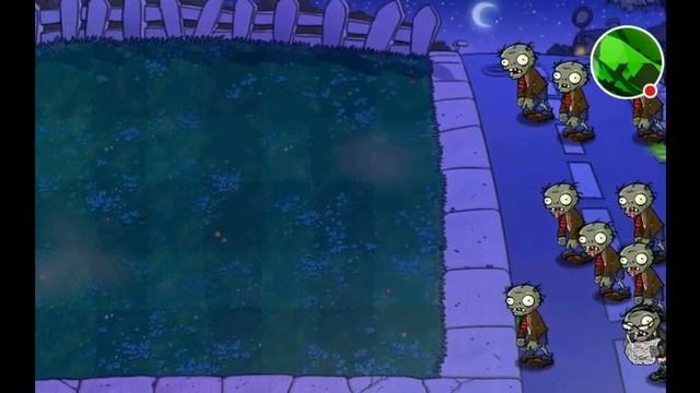 Прохождение игры Plants Vs. Zombies-Спорогриб и Солнцегриб.