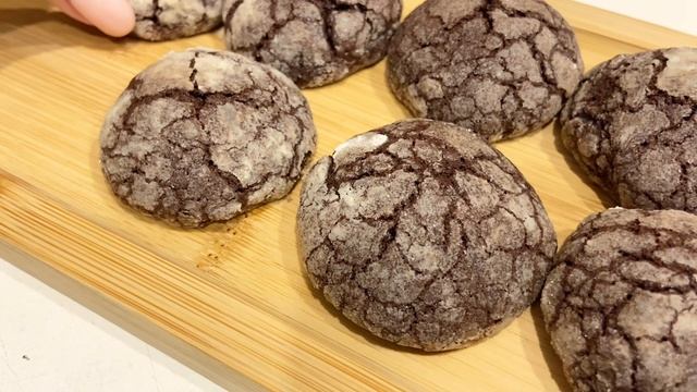 Волшебство приготовления печенья с трещинами. Если нужен рецепт, пишите. смотреть онлайн