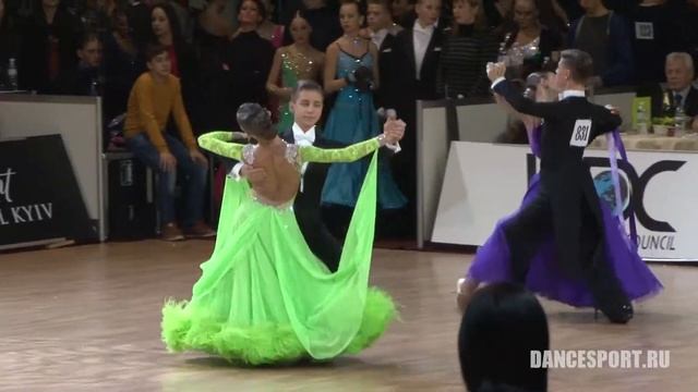 Коврижных Юрий - Лисицина Анастасия, 1/2 English Waltz смотреть онлайн