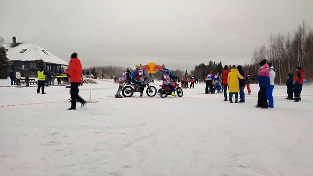 Скийоринг (Заубе, Латвия, 28.01.2023) смотреть онлайн