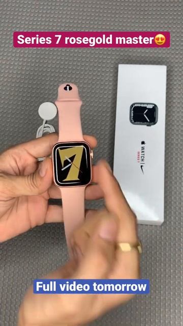 Series 7 Rosegold amazing 🤩 #shorts #applewatch смотреть онлайн