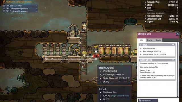 ВОЗМОЖНА ЛИ ЖИЗНЬ НА АСТЕРОИДЕ ? (OxygenNotIncluded)