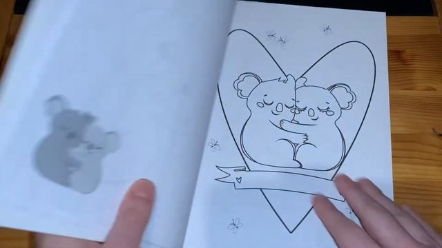Koala cuddles colouring book - Flip Through смотреть онлайн