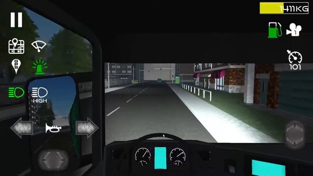 Играем в симулятор...МУСОРОВОЗА!!! Trash Truck Simulator. Большой зеленый грузовик :)