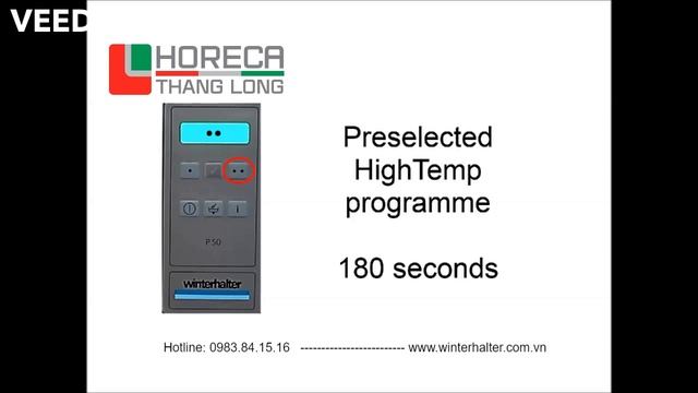 Cách sử dụng máy rửa bát P50 Winterhalter смотреть онлайн