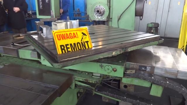 CNC Horizontal boring machine BFT 90/5 UNION смотреть онлайн