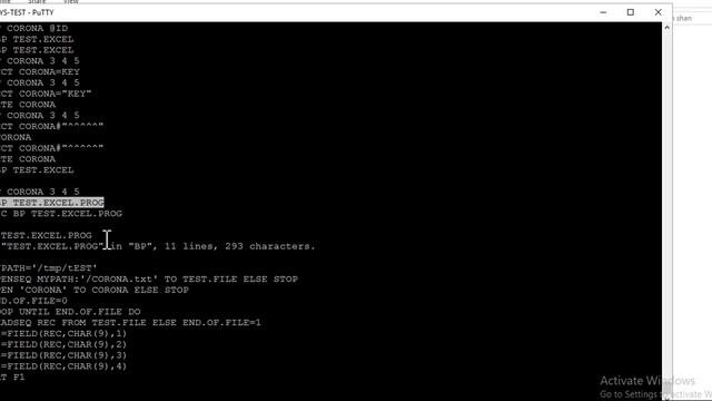 PICK BASIC Programming | Upload data to DBfile from excel sheet. Mass update from excel смотреть онлайн