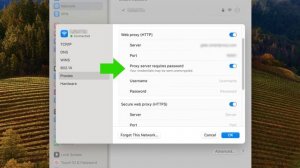 Настройка прокси на MacOS Sonoma