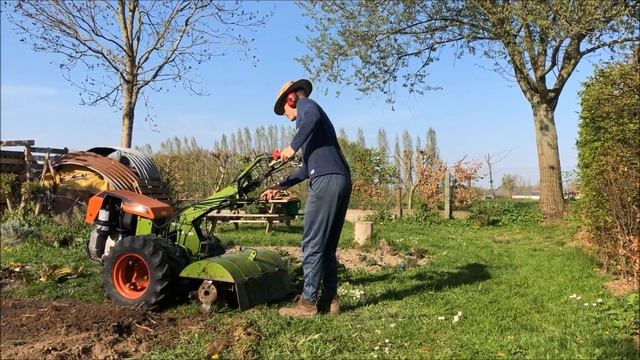 Agria 7714 MOTOCULTOR | Tillage On Dual Air! | Motoculteur.