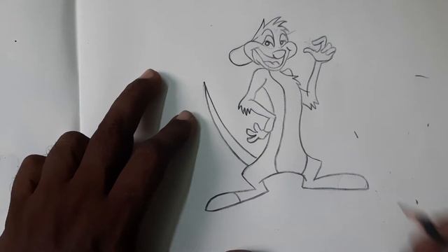How to draw timon from timon & pumba ? смотреть онлайн