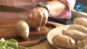 2010 05 22   Зеленый салат с бараньими яйцами