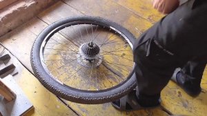 Ужасный скрип,хруст,на задней трещётке,велосипеда