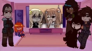 Slashers react to y/n's as gacha tiktoks! ||Not og|| wip