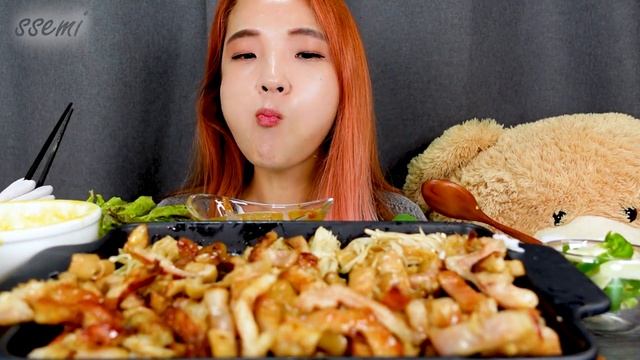 [Mukbang]오늘은 내가 막창도둑😁제주초벌 돼지막창먹방!😋 jeju Grilled pork intestines Korean (Eating Show) ASMR | 쎄미 смотреть онлайн