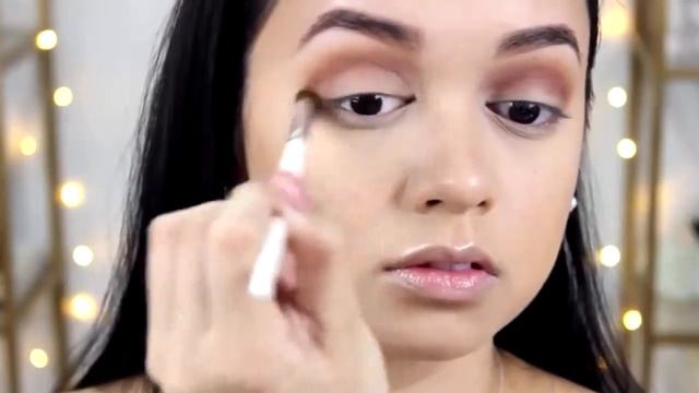 Теплый  макияж