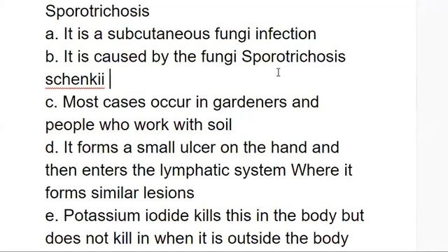 Sporotrichosis "Rose Gardner's Disease" смотреть онлайн