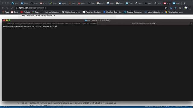 Deploying Truffle Project to ganache-cli - Blockchain series -4 смотреть онлайн