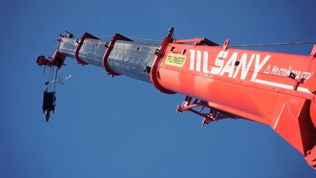 Видео короткобазового крана PALFINGER SANY SRC 350C