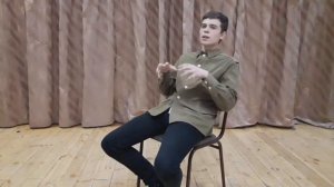 ИНТЕРВЬЮ С ГЛАВНЫМИ ГЕРОЯМИ СЦЕНКИ, ПОСВЯЩЁННЫЙ ПРАЗДНИКУ ПОБЕДЫ