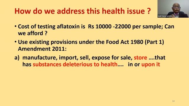 Webinar on Mycotoxins and Human Health 21.04.2021 смотреть онлайн