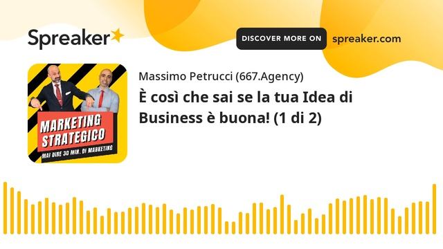 È così che sai se la tua Idea di Business è buona! (1 di 2) смотреть онлайн