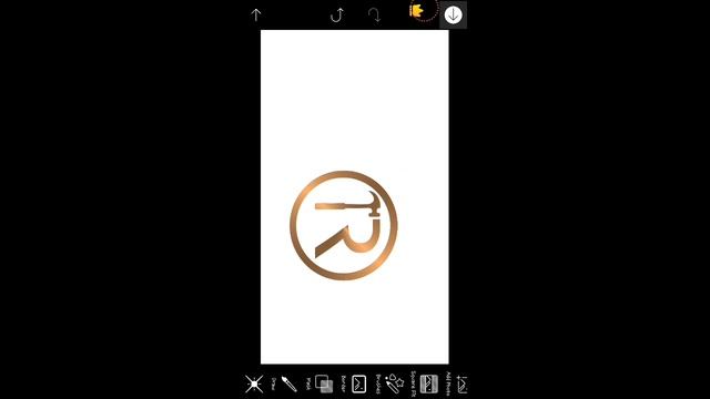 R logo design/professional logo design use picart and pixel lab tutorial/phone repair logo смотреть онлайн