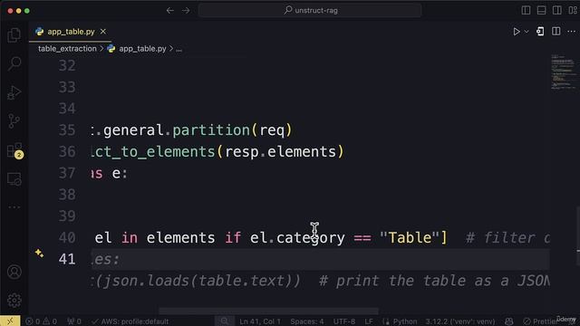 6. Table Content Extraction - Hands-on смотреть онлайн