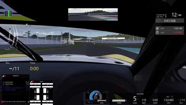 Asetto Corsa: Ginetta GT4 @ Anadara смотреть онлайн