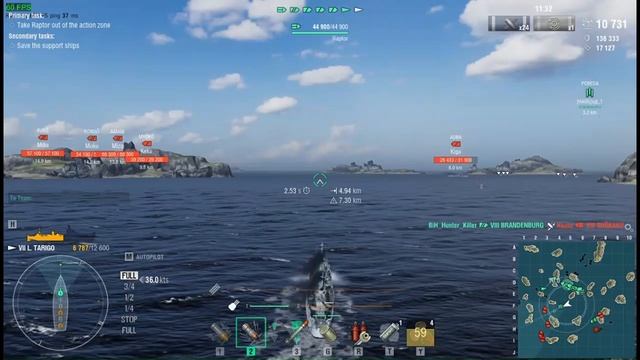 [World of Warships] Operation: Raptor Rescue with T7 Luca Tarigo. Most Stealthiest DD Ever Played смотреть онлайн