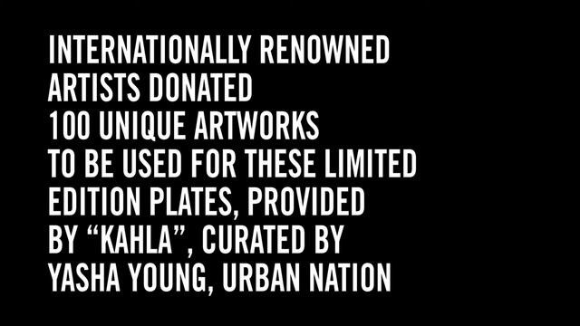 100 ARTWORKS 100 ART PLATES - URBAN NATION & KAHLA смотреть онлайн