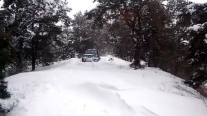 Great Wall Deer 4x4 snow. ГРЕЙТ ВОЛ ДИР 4Х4 СКВОЗЬ СНЕГ