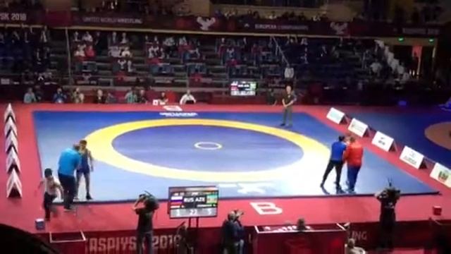 Чемпионат Европы по греко-римской борьбе 02.05.2018-Ф-4 смотреть онлайн