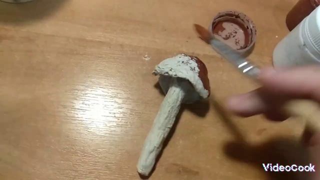 Как делать грибы папье-маше #грибы #папьемаше