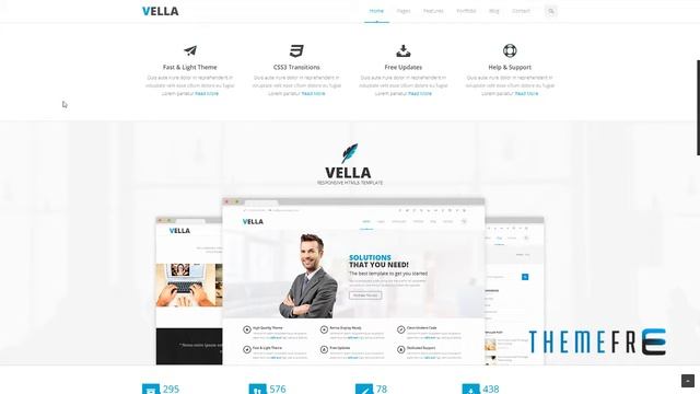 Vella Business - Modern Business Theme      Murphy Isamu