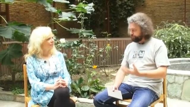 Поэт Дмитрий Строцев, Тбилиси, 2015