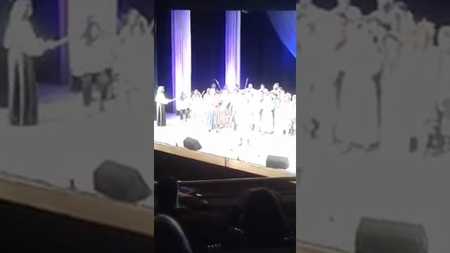 Финал. Там за тихим, за Дунаем! Юра в оркестре на баяне. смотреть онлайн