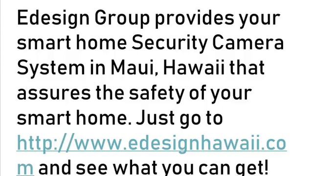 Security Camera System Maui смотреть онлайн