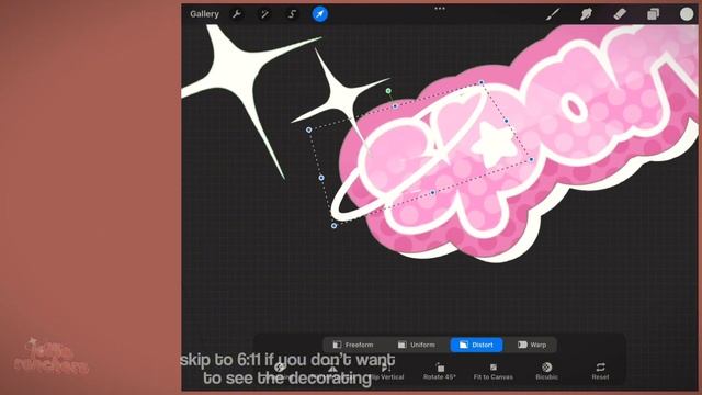 How to make a watermark ・Ibis paint and Procreate Tutorial смотреть онлайн